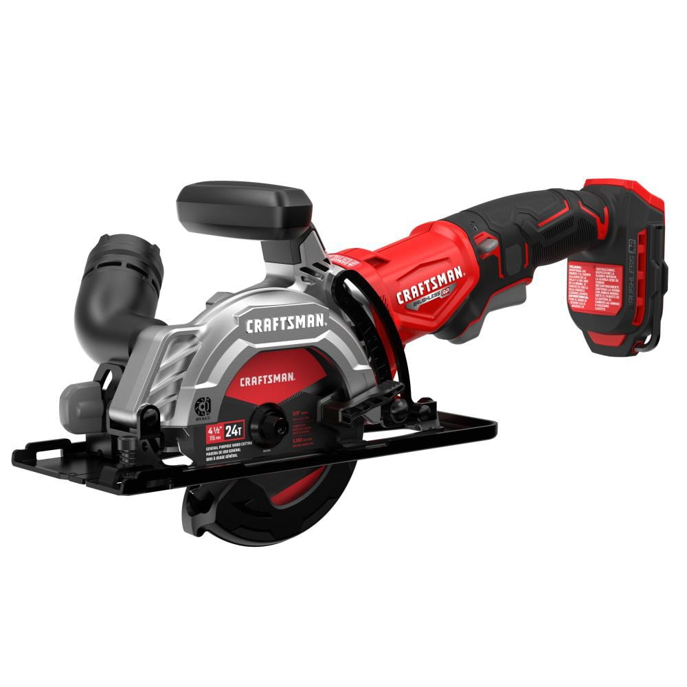 CRAFTSMAN V20 Circular Saw, 7-1/4-Inch, Cordless (CMCS550B