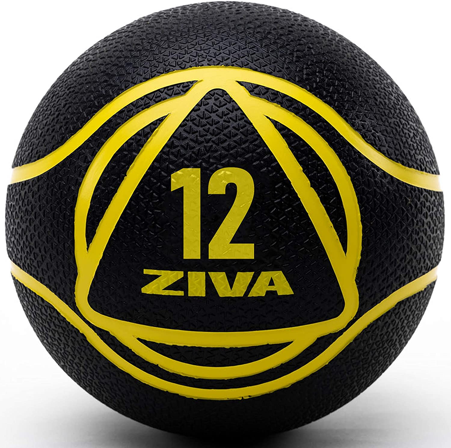 ZIVA Medicine Exercise Ball Commercial Grade Virgin Rubber Shell