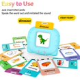 thumbnail image 2 of Tarjetas didácticas parlantes Eaever 520 ABC Sight Words con lector, 2 of 6