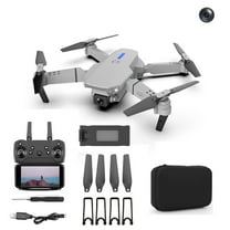 FPV RC Drone with 1080P HD Camera Live Video 120°Wide-Angle WiFi Quadcopter with Gravity Sensor, Voice & Gesture Control, Altitude Hold, Headless Mode, 3D Flip RTF 2 Batteries