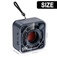 thumbnail image 2 of Small Bluetooth Speaker with Loud Stereo Sound, Portable Wireless Speaker, 2 of 7