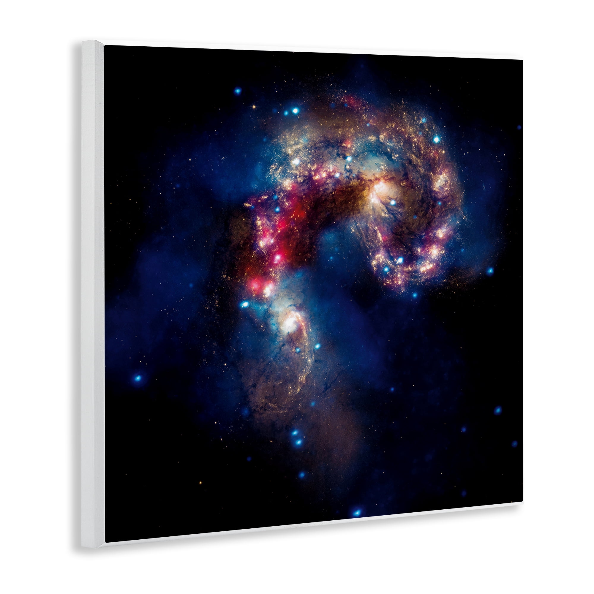 Stupell Industries Vivid Nebula Galaxy Astrology & Stars Photography Unframed Art Print Wall Art, 12 x 12