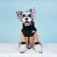 thumbnail image 3 of Ropa para mascotas, abrigo grande de invierno de marca de moda, abrigo abrigado, chaqueta polar de plumón de dos colores a prueba de viento para perros grandes, pequeños y medianos, 3 of 5