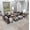 Light Gray, variant on ACEGOSES 8-Piece Patio Sofa Set Rattan Outdoor Furniture Set Three-Seat Sofa Ottomans Suiting Backyard, Poolside and Patio,Gray