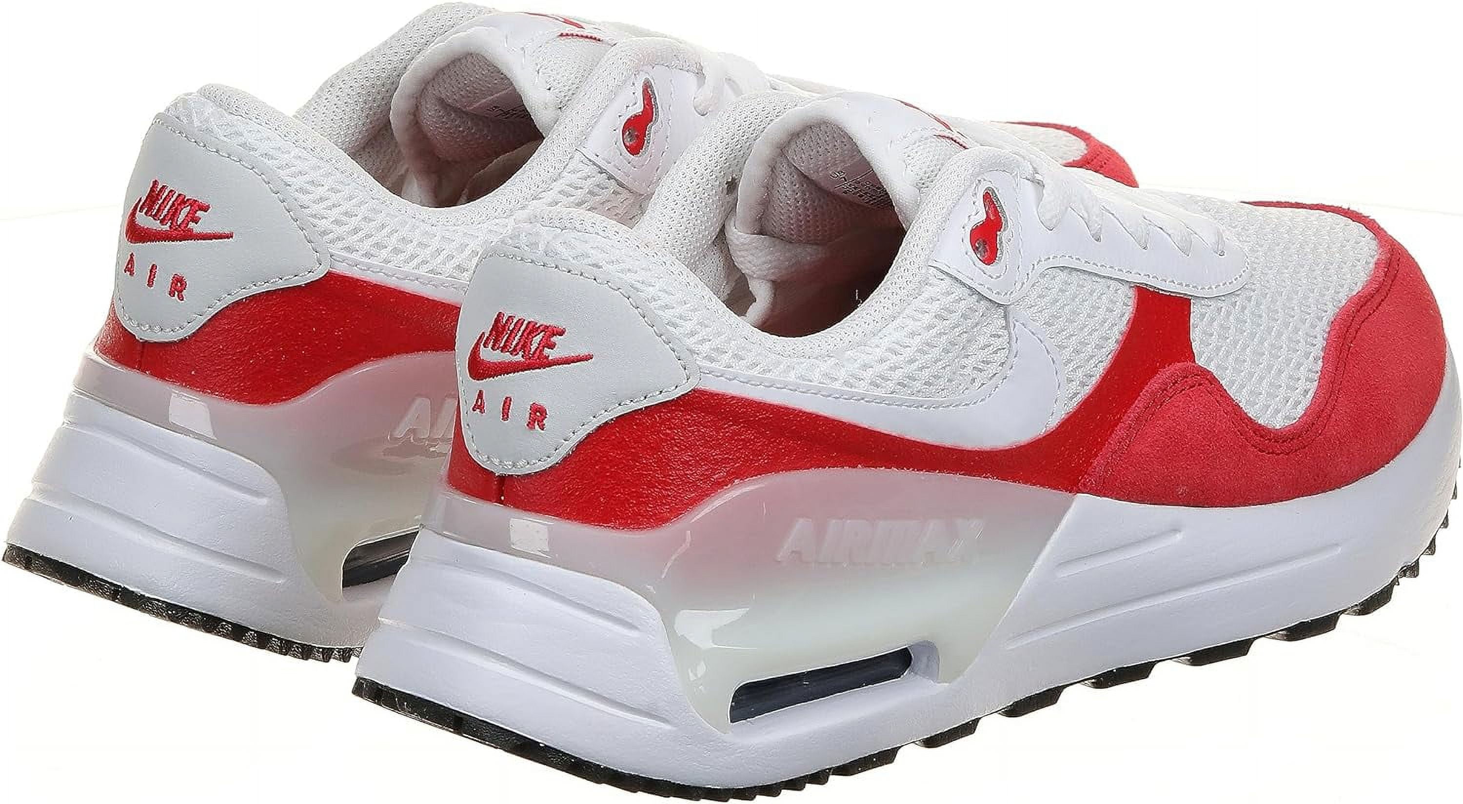 Nike Air Max 90 DM9537-104 ホワイト/レッド Nike Mens White Red Air Max SYSTM DM9537-104 Lace Up