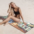 thumbnail image 6 of Saiise Bluey Print Beach Towel - Quick Dry Towel,Sand Free Beach Towel, Compact Travel Beach Towel,Lightweight Beach Towel, Large Beach Towel (55” x 27.7”), 6 of 6