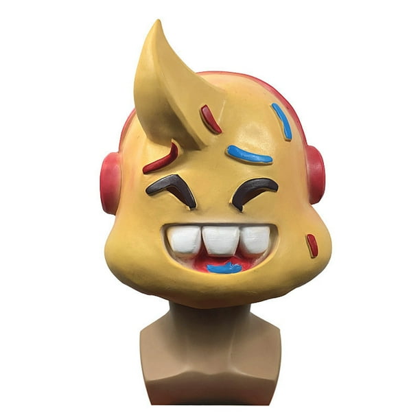 Casco de látex para fiesta de máscaras, disfraz de cosplay de animales