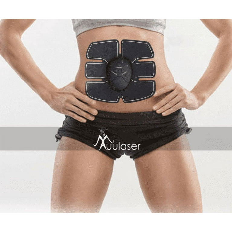 Body Shaping Belt With Lcd Display Ems Massager Low - Temu