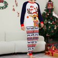 thumbnail image 3 of SILVERCELL Matching Family Christmas Pajama Sets Christmas Pattern Long Sleeve Sleepwear Holiday Lounge Sets, 3 of 4