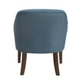 thumbnail image 5 of Newboti Furniture Modern Tufted Back Accent Chair Sturdy Plywood Frame Living Room Furniture 1pc Blue Fabric Upholstered Armchair 69159, 5 of 8