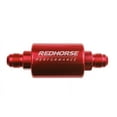 thumbnail image 2 of -06 3.5 IN High Flow AN Fuel Filter - 100 Filter Micron - Red, 2 of 5