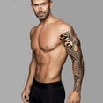 thumbnail image 2 of Temporary Tattoo Sleeve Transfer - Full Arm Tribal Waterproof Fake Tattoo Sticker For Men Women - By Delusion Tattoos, 2 of 3
