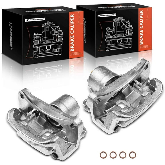 A-Premium Brake Caliper Assembly with Bracket Compatible with Toyota Sequoia 2008-2020 Tundra 2007-2020 Rear Side