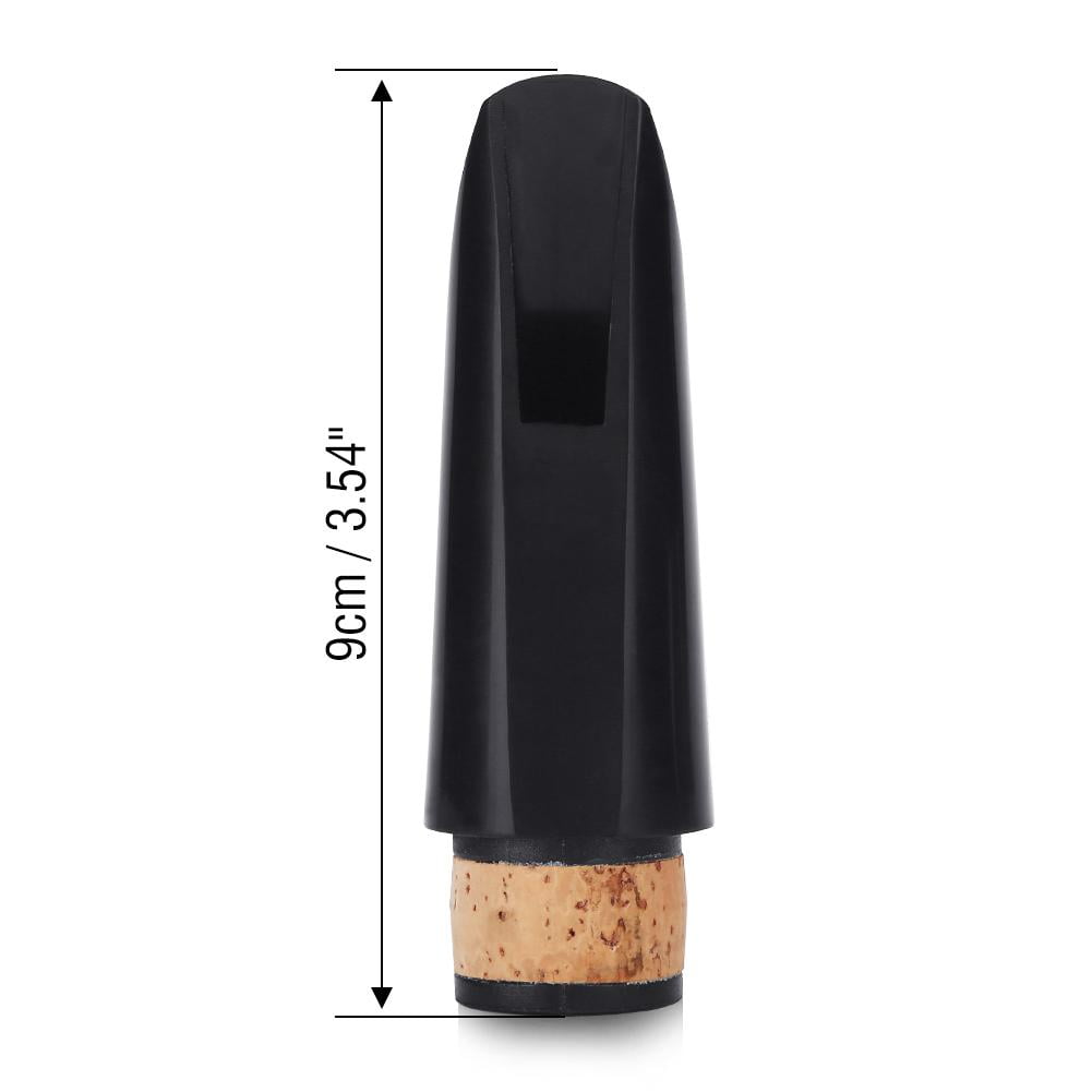 Tebru ABS Mouthpiece,Professional ABS Cork Mouthpiece