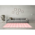 thumbnail image 3 of Ahgly Company Indoor Rectangle Abstract Red Contemporary Area Rugs, 5' x 8', 3 of 4