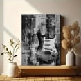 thumbnail image 6 of Electric Guitar Grunge Canvas Print, Retro Rock Wall Art for Living Room, Bedroom, Office, Bar, Music Studio, Guitarist Gift, 6 of 8
