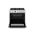 thumbnail image 3 of Bertazzoni Pro366bcfgmt Professional 36" Wide 5.9 Cu. Ft. Free Standing Gas Range -, 3 of 6