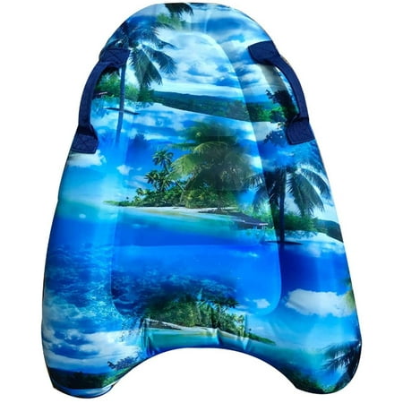 inflatable boogie board for slip and slide