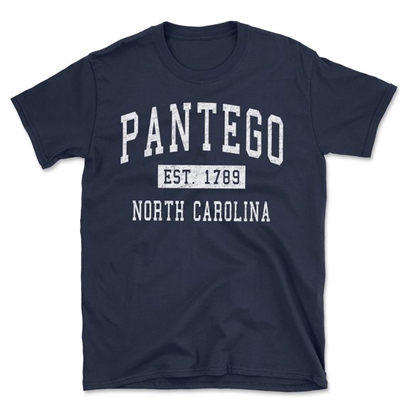 Pantego North Carolina Classic Established Men's Cotton T-Shirt