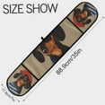 thumbnail image 3 of Yayeee Double Oven Mitt Kitchen Heat Resistant Baking 35" x7" Quilted Glove, Dog Artist, 3 of 6