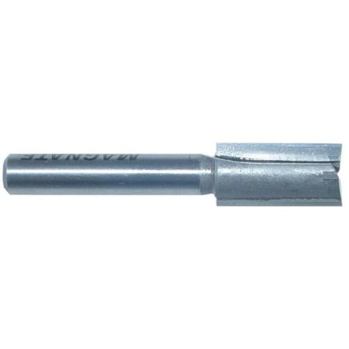 Magnate 263 Straight Plunge Router Bit - 3/8" Cutting Diameter, 3/4" Cutting Length, 1/4" Shank Diameter, 1-1/4" Shank Length