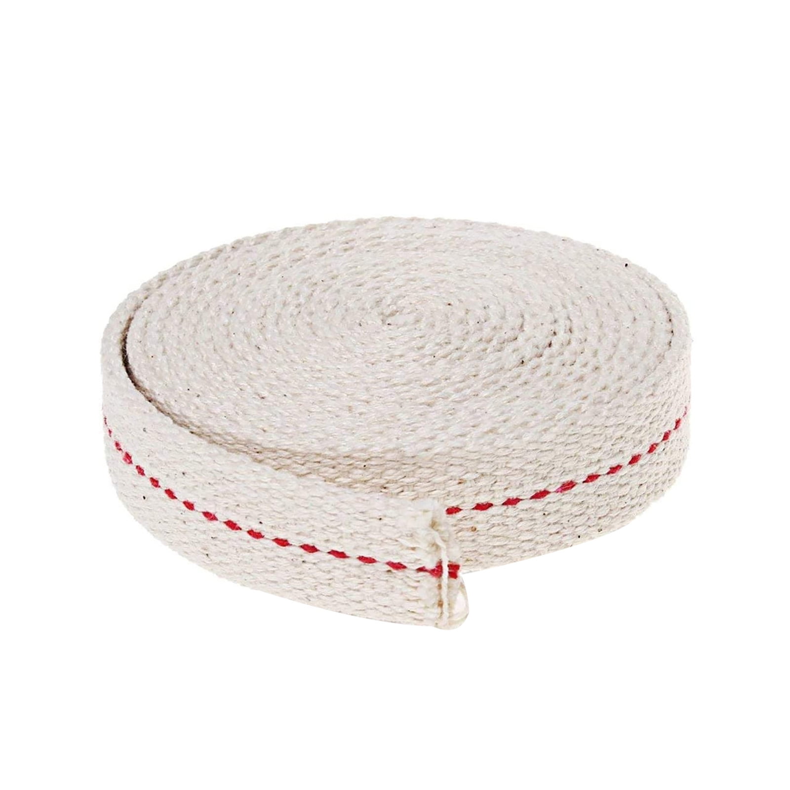 3/4 Inch Flat Cotton Wick 15 Foot Length Wick For Oil Lamps And Lanterns 4.5M 
