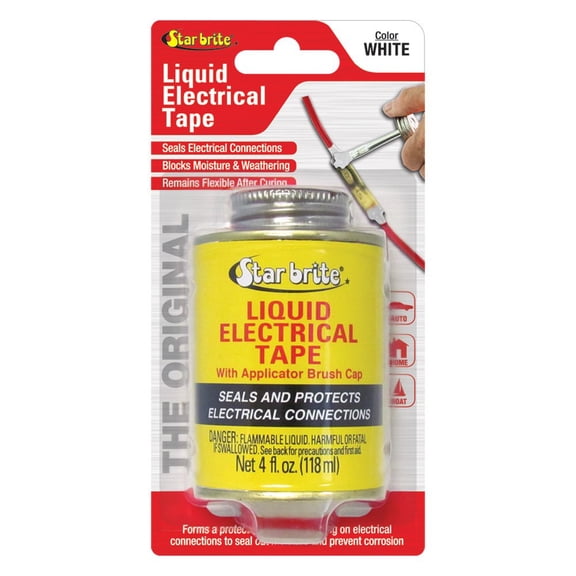 Star Brite 84107 - 4 oz. White Liquid Electrical Adhesive