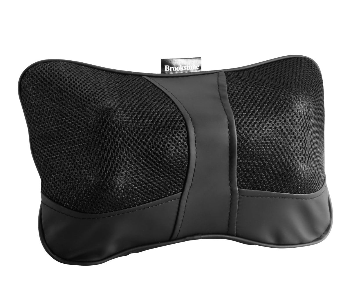 Brookstone Shiatsu Neck & Lumbar Massage Pillow, 6 Massage Nodes