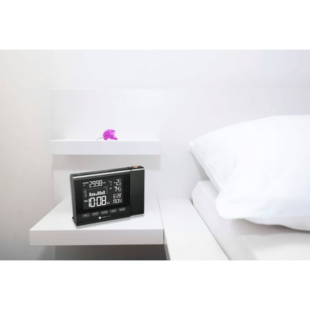 UPC 816982015877 product image for Ambient Weather WS-8400 Projection Clock with Indoor and Outdoor Temperature Col | upcitemdb.com