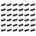 thumbnail image 1 of Uxcell 36 Pack Tapón de Agujero Plástico Rectangular, 2"x9/16"(50x15mm) Tapas de Tubo de PE que se Adaptan a Patas de Muebles de 0.5-2mm de Grosor, Tapones para Tubos de Patas de Sillas y Mesas, Negro, 1 of 7