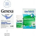 thumbnail image 2 of Genexa Kid's Calm Keeper Stress Relief for Kids | Reduces Fatigue & Eases Tension | Soothing Natural Vanilla & Lavender Flavor | Certified Vegan, Gluten Free, & Non-GMO | 60 Chewable Tablets, 2 of 5