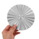 thumbnail image 5 of unbranded 5Ud Escultura De Pared Metálica Plateada Con Geométrico Para De Hogar, 5 of 6