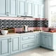thumbnail image 5 of Billuyoard 30 piezas 3D autoadhesivo mosaico azulejo pegatina cocina/baño pegatinas de pared decoración Type2 NO2, 5 of 6