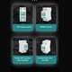 thumbnail image 4 of Protector Del Medidor De Energía WiFi, Función De Memoria Funcional Multifuncional Del Medidor De Energía Inteligente WiFi Para El Hogar, 4 of 7