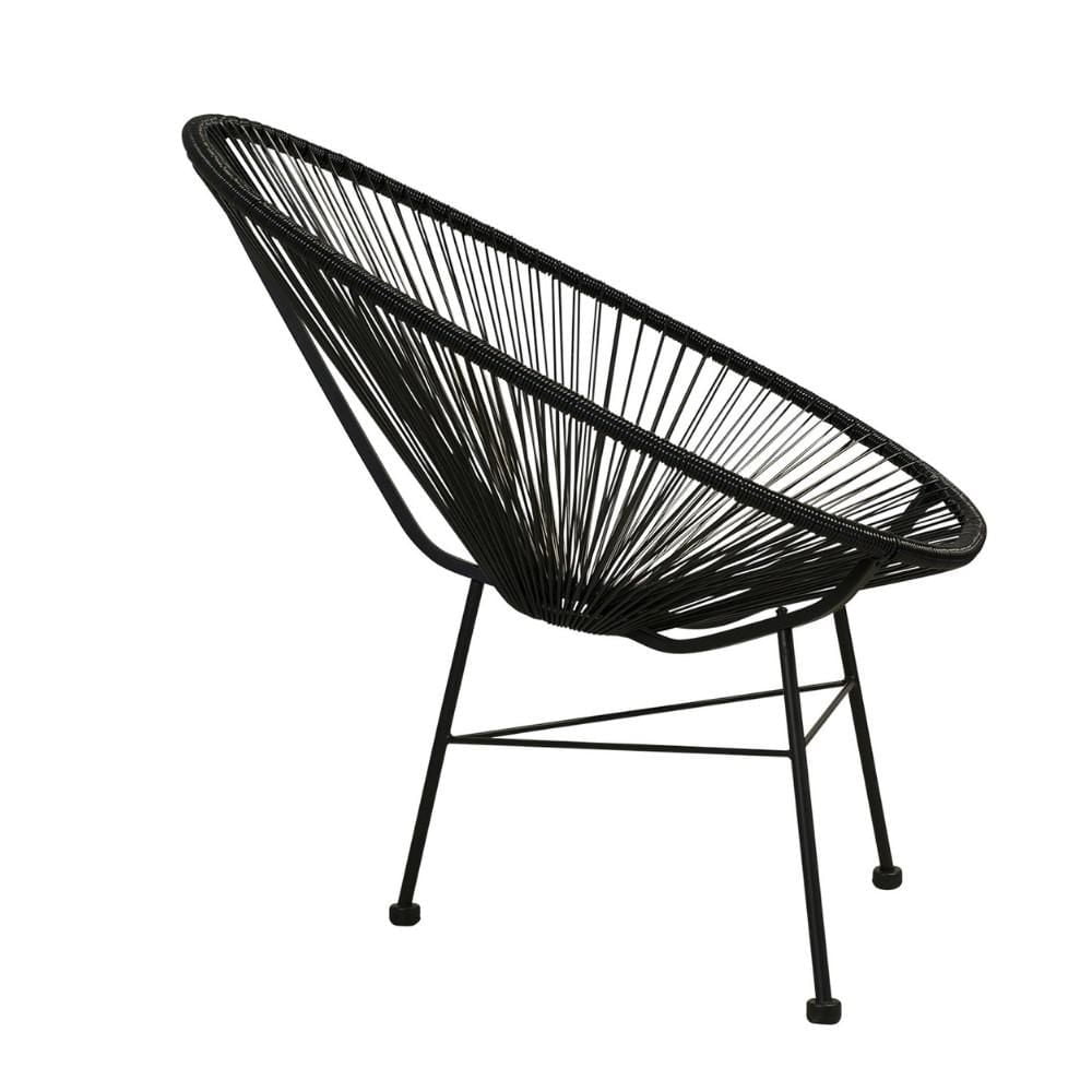 ACAPULCO CHAIR Wire Chair IN BLACK SET OF 2