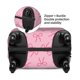 thumbnail image 2 of Balery Pink Bows Funda de equipaje, fundas para maletas, elástica, lavable, protector de maletas, compatible con maletas de 18 a 32 pulgadas-Large, 2 of 7