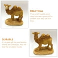thumbnail image 5 of 4 Pcs Camel Home Accessories Cake Decorations Bath Toy Office Desk Lovers Child, 5 of 6
