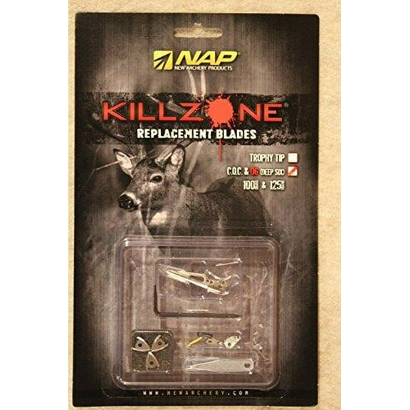 New Archery Product Killzone COC & D6 Replacement Blades