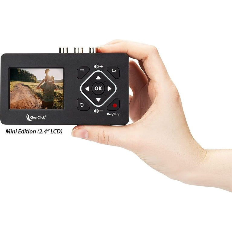 ClearClick Mini Video to Digital Converter Capture from VCR