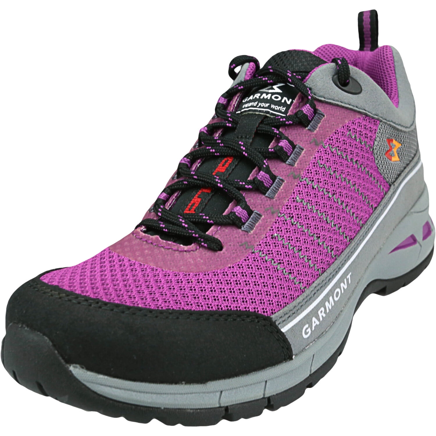 Garmont Women's Nagevi Vented Steel / Raspberry Ankle-High Hiking Shoe ...