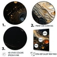 thumbnail image 3 of Designart "Nebula Of Abstract Coffee Nitro" Abstract Shapes Wall Art Prints, 3 of 7