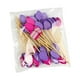 thumbnail image 3 of 100 piezas de adornos de madera para tartas, decoración de comida, sándwiches, brochetas de barbacoa, postres, palillos de frutas para bodas, Pascua, fiestas de verano Huevo, 3 of 9
