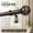 Bronze, variant on Adjustable Black Curtain Rods 36-60 Inch, 1 Inch Vintage Boho Decorative Heavy Duty Rustic Window Treatment Rods for Farmhouse and Coastal Style Windows