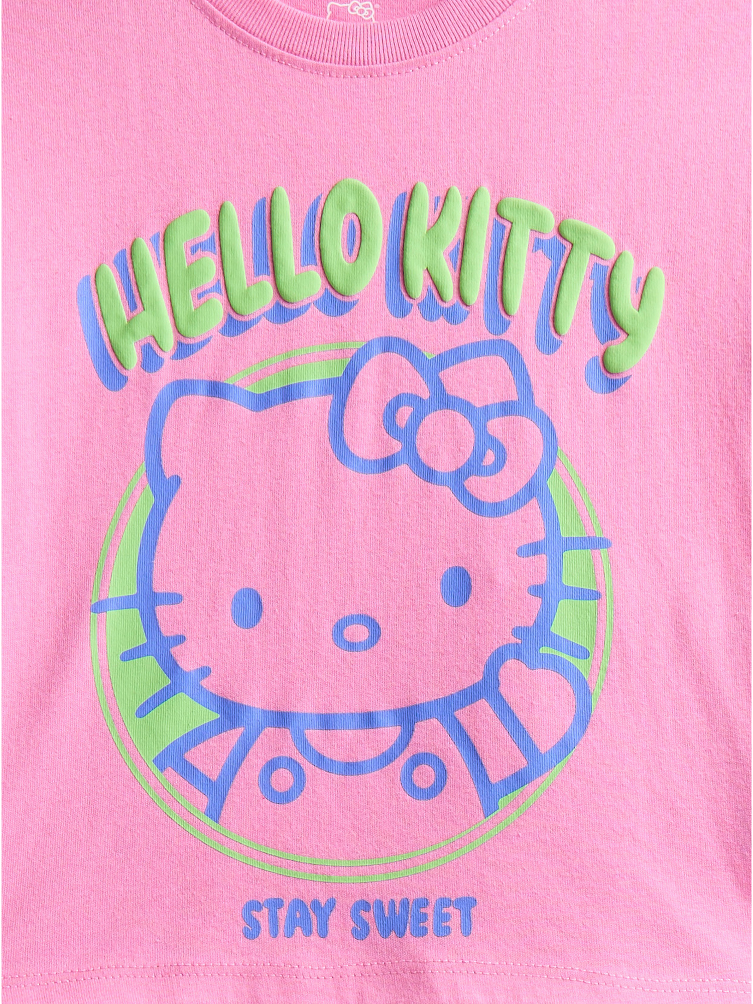 Hello Kitty Toddler Girls Graphic Tee and Stripe Pants Set, 2-Piece, Sizes 12M-5T