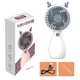 thumbnail image 3 of Ventilador pequeño portátil recargable de mano para estudiantes, ideal para dormitorios y clases., 3 of 6