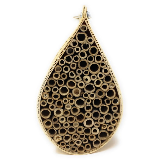 Made Easy Kit Mason Bee House Insect Home and Hive Cultivate Pollinator Bees to Improve Garden / Backyard