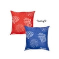 thumbnail image 2 of Nautica Red Reef Square 18" x 18" Throw Pillow Cover Set of 2, 2 of 7