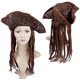thumbnail image 2 of Rastas con cuentas de sombrero de pirata para accesorios de disfraz de pirata Adepaton WRLF-722, 2 of 6
