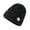 Black, variant on Women's Winter Warm Knitted Hat with Exquisite Floral Design Thickened Woolen Earflap Cap One Size