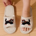 thumbnail image 4 of Gaexia Indoor Slippers for Women,Indoor Slippers With Adorable Cat Design Breathable Shoes for Cozy Home Comfort,Outdoor Slippers, 4 of 5
